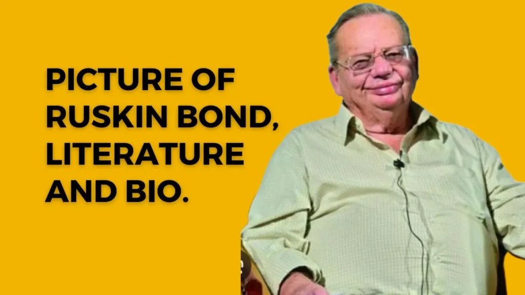 picture of ruskin bond